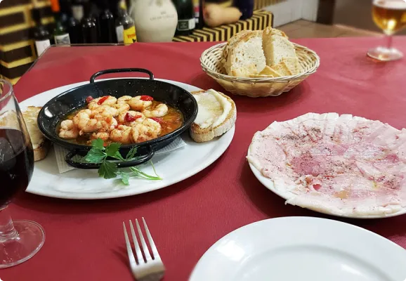 Platos de la bascula