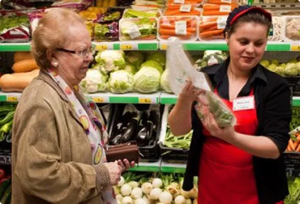 Comprando en coviran